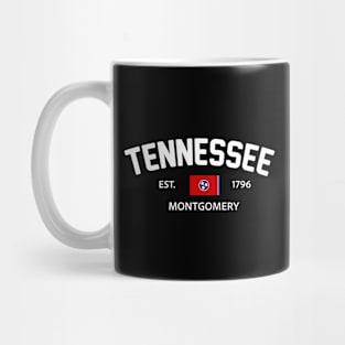 Tennessee Collegiate Preppy Mug